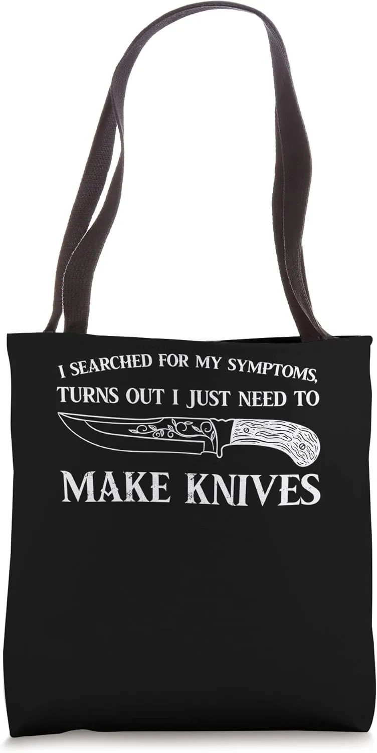 I searched symptoms, turns out I need to make knives knife Tote Bag