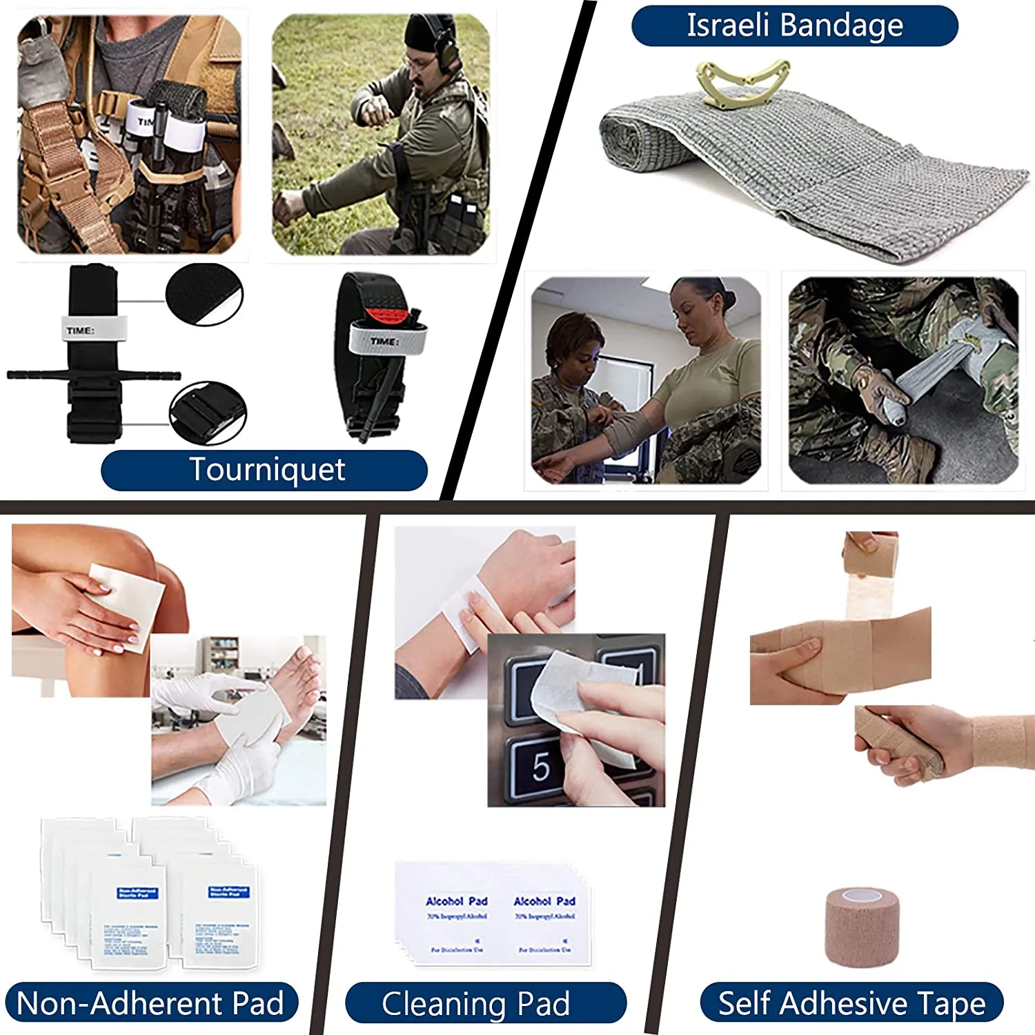 Ifak Trauma Splint Kit for Wound Care