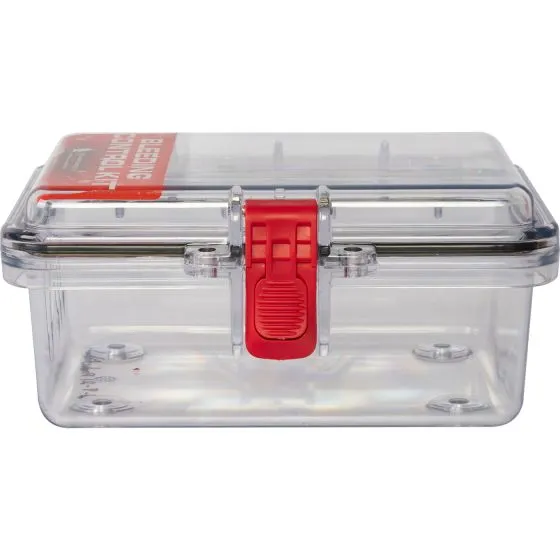 INDIVIDUAL PUBLIC ACCESS BLEEDING CONTROL CLEAR WALL CASE