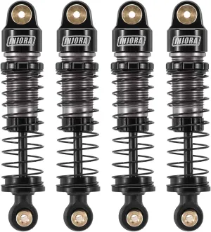 INJORA 40mm Big Bore Scaler Shock Absorber Oil Damper for 1/24 RC Crawler Axial SCX24 Upgrade, 3.2g/Each