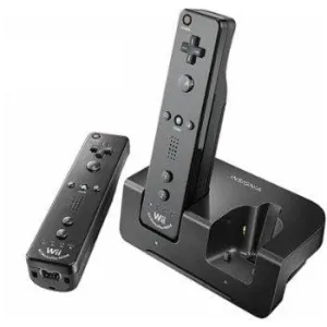 Insignia -Dual Charge Station for Nintendo Wii and Wii U Includes 2 Battery Packs