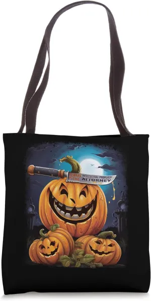 Intellectual Property Attorney Funny Halloween Fun Spooky Tote Bag