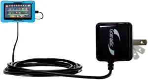 Intelligent Compact AC Home Wall Charger Suitable for The KD Interactive Kurio Extreme - High Output Power with a Convenient, Foldable Plug Design - Uses TipExchange Technology