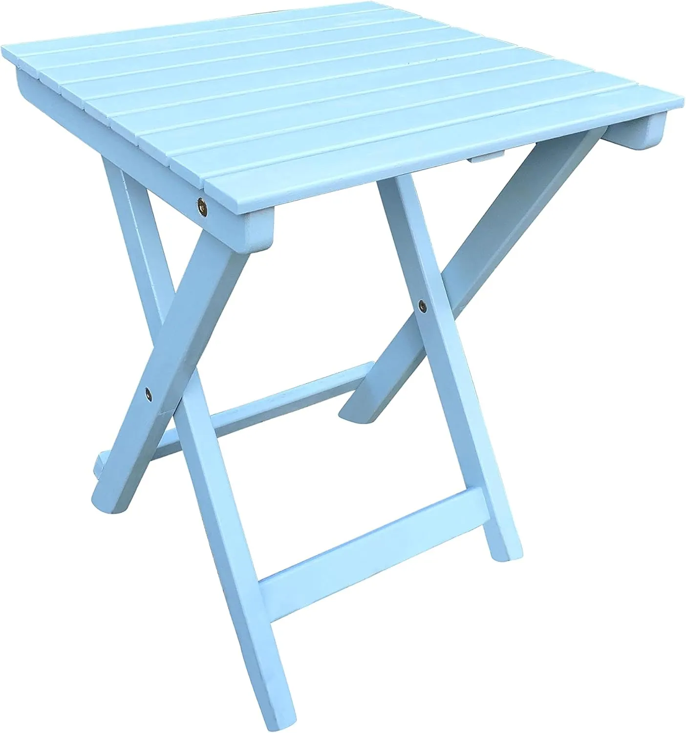 International Caravan Royal Fiji Side Table Sky Blue
