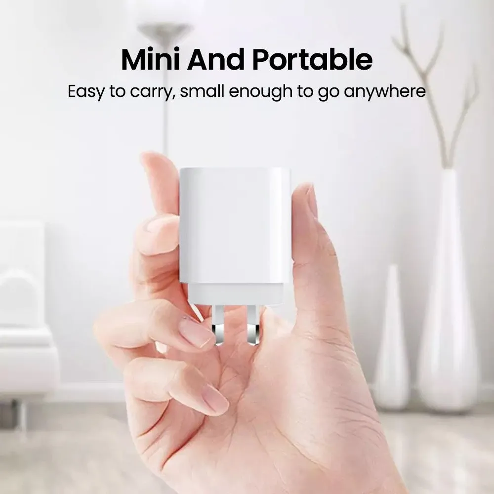 iQuick 20W PD3.0 USB-C Charger - White