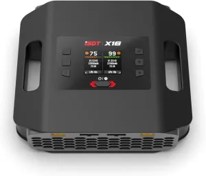 ISDT 16S Lipo battery Charger X16, 2X1100W, 2X20A Dual Channel Lipo Charger and Discharger,Fast Smart Rc Lipo Balance Charger for LiFe,LiPo,LiHv,ULiHv Batteries