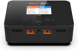 ISDT K1 100W/250W 10A 2-6S AC/DC Dual Channel Smart Charger - 4.8