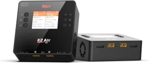 ISDT K2 AIR Lipo Battery Balance Charger Discharger 1-6S AC 200W DC 500Wx2 20A Smart Charger for Life, Lilon, LiPo, LiHv/Pb/NiMH Battery Balance Charger