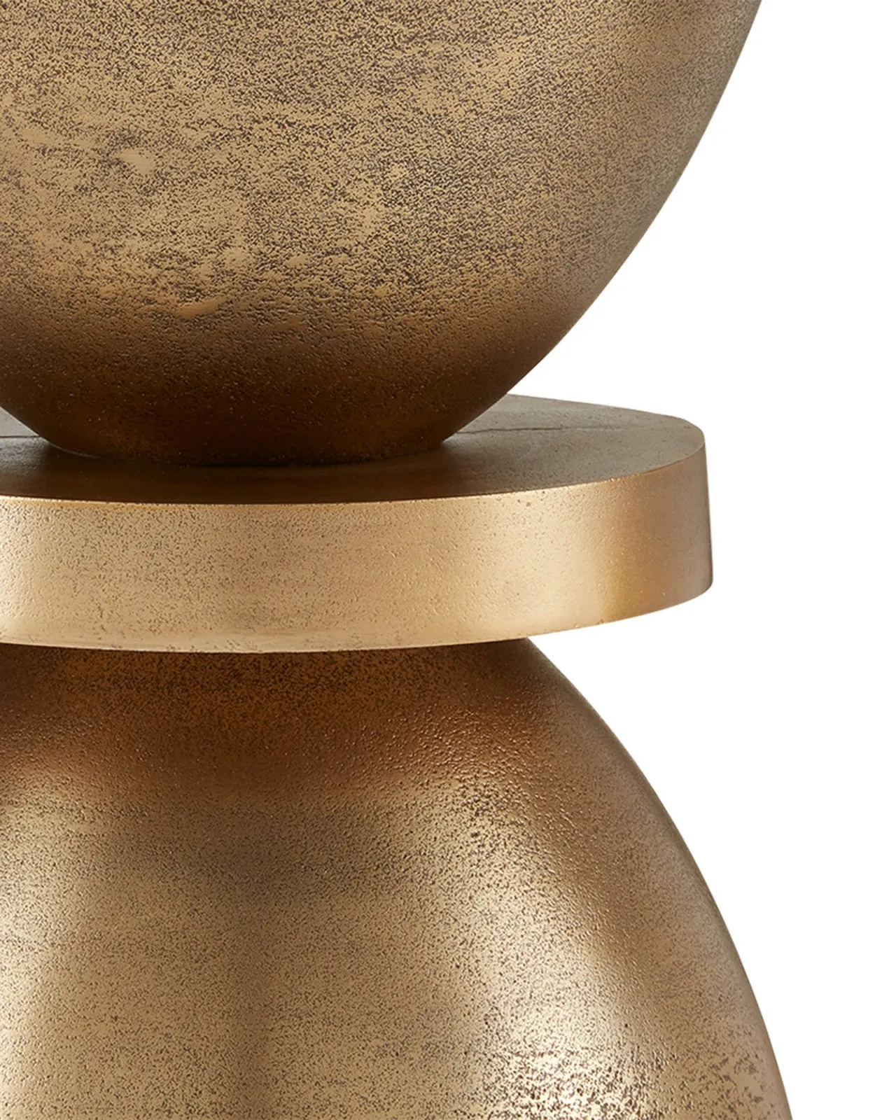 Ivaan Brass Accent Table