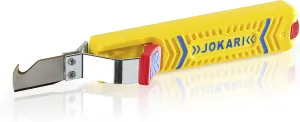 Jokari 10280 Secura Cable Stripping Knife for All Standard Round Cables, No. 28H, 17cm L x 2.9cm W x 3.5cm H
