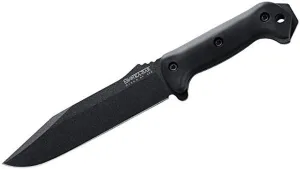 KA-BAR BKR7-BRK Combat Utility , Black, 7-Inch