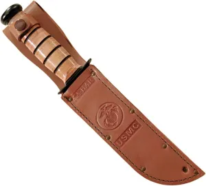 Ka-Bar Leather Sheath, 7-Inch, Brown