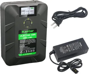 Kastar 1-Pack Battery and D-Tap Charger Compatible with DSR-300K DSR-300L DSR-300P DSR-300PF DSR-300PK DSR-300PL DSR-370 DSR-370K1 DSR-370K2 DSR-370L DSR-370P DSR-370PK1 DSR-370PK2 Camera