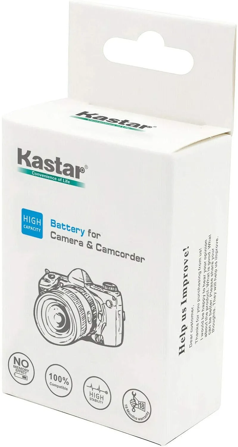 Kastar 2-Pack Battery and LTD2 USB Charger Replacement for Phase One IQ, Phase One Laser IQ, Phase One IQ3, Phase One IQ4, Phase One P25, Phase One P25 Plus P25 , Phase One P30