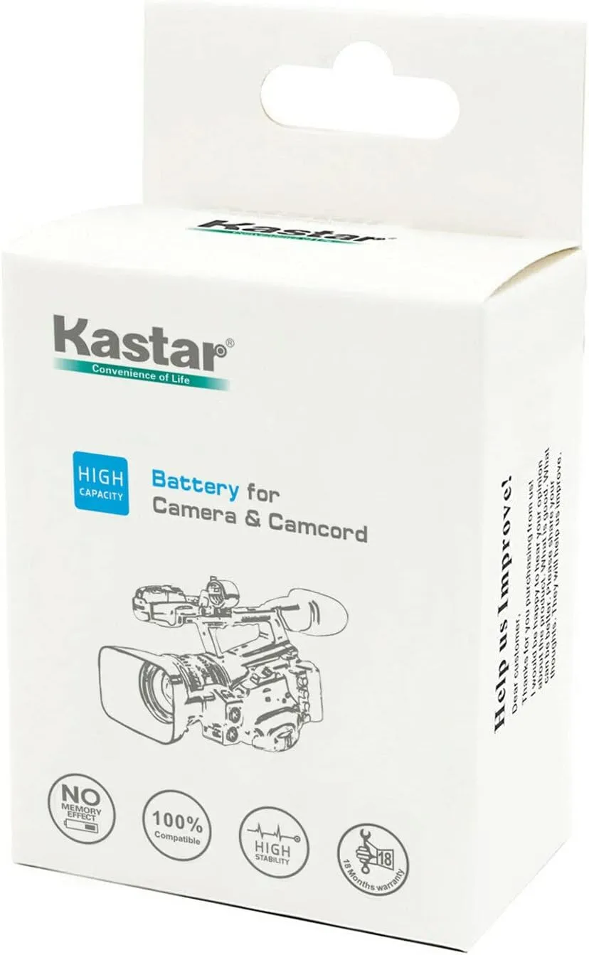 Kastar Battery 2 Pack and LCD Dual Fast Charger for Topcon BT-65Q, Topcon BC-30 BC-30D BT-30, Topcon Total Stations FC-200 FC-2200 FC-2500 GPT-7000i GTS-750 GTS-751 GPT-7500 GTS-900 GPT-9000
