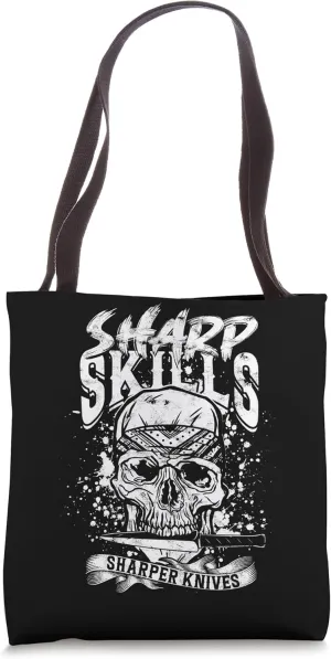 Knife Throwing Sharp Skills Sharper Knives Tote Bag