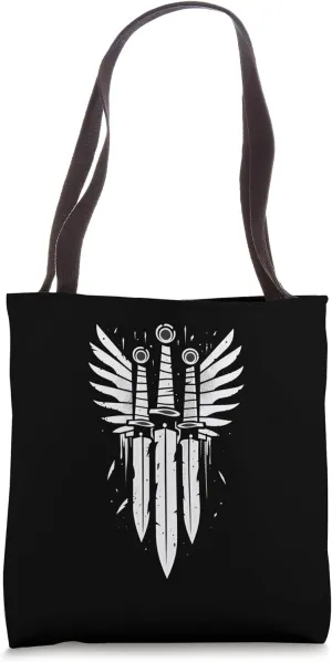 Knife Throwing Sports Competitors Lovers Tote Bag