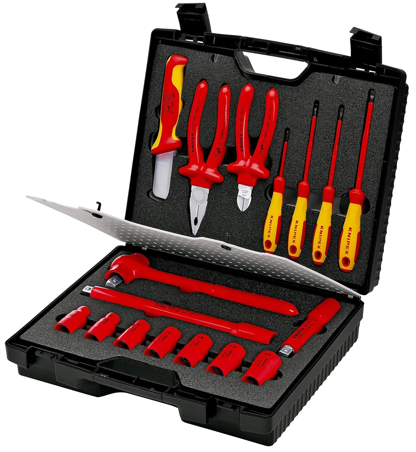 KNIPEX Tools Insulated Tool Set, 17 pc.