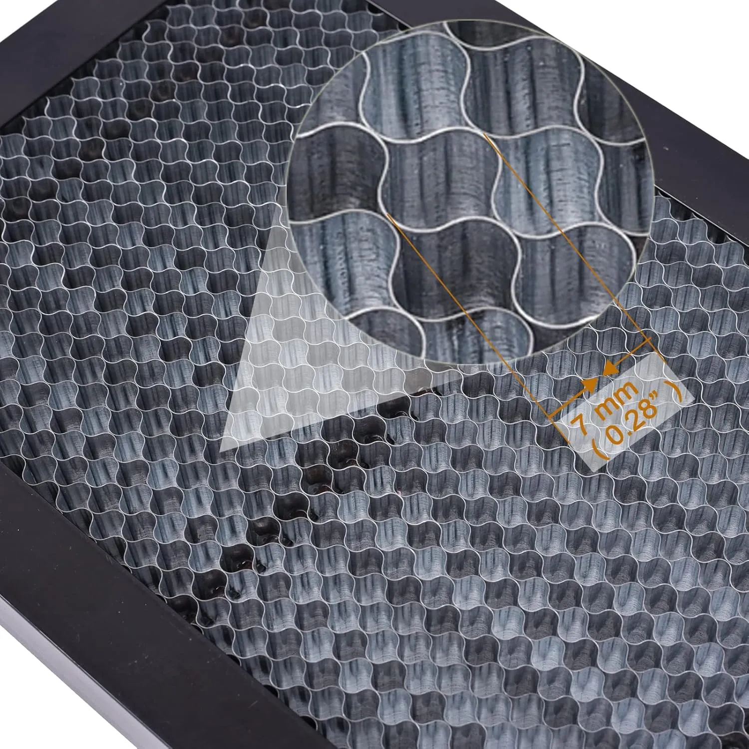 Laser Honeycomb Working Table 11.81" × 7.87" × 0.87(200mm x 300mm x 22mm) Panel Board Platform Used for Multil-Brand Engraving Machine.