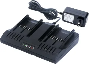 Lasica Replacement for Worx Battery 20V WA3875 Dual Fast Charger Compatible with Worx 18/20 Volt Max Lithium PowerShare Batteries WA3578 WA3525 WA3520 WA3575 WA3512 Charger WA3742 WA3770 WA3881