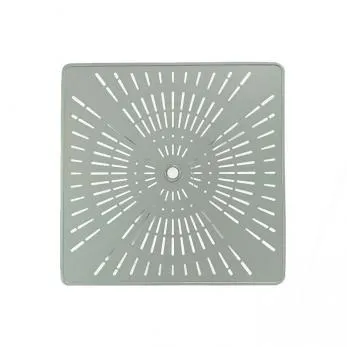 La'Stratta 42" Square KD Pedestal Dining Umbrella Table by Tropitone