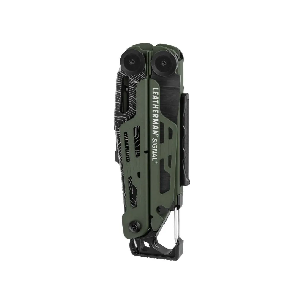 Leatherman Signal Multi Tool with Nylon Sheath - Green/Topo