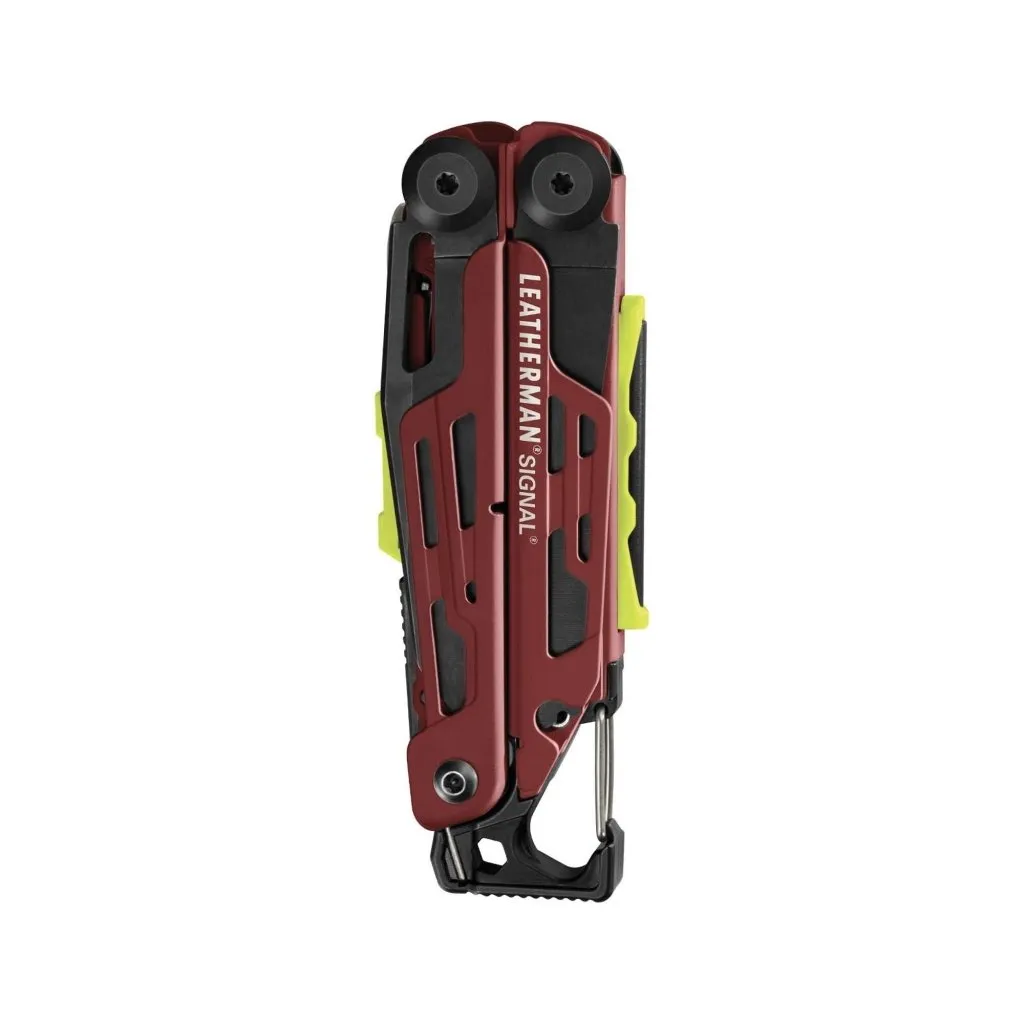 Leatherman Signal Multi Tool with Nylon Sheath - Red Cherakote