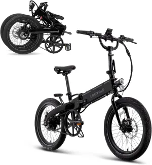 LECTRIC XP™ Lite 2.0 Electric Bike | Adult Folding Bikes - Weighs Only 49lbs | 45 Mile Range w/ 5 Pedal-Assist Levels | 20mph Top Speed - Class 1 and 2 eBike