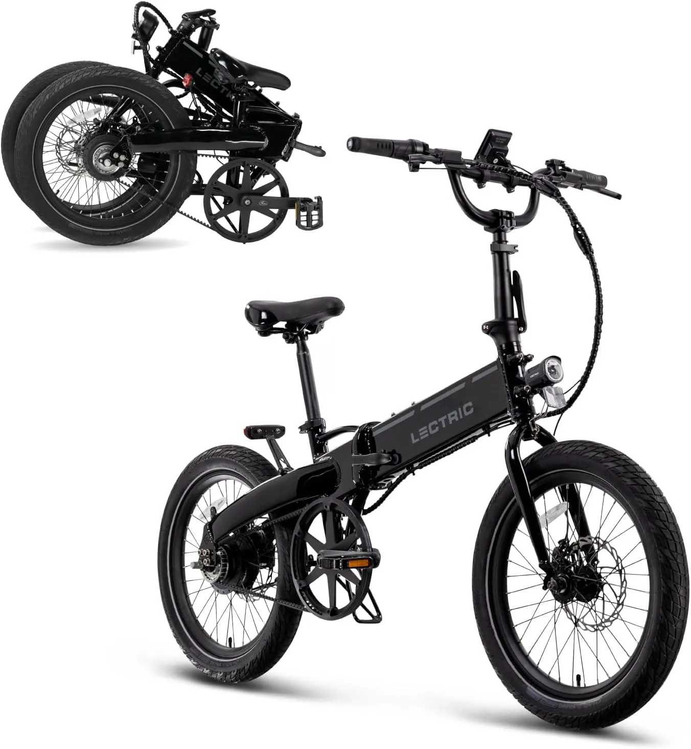 LECTRIC XP™ Lite 2.0 Electric Bike | Adult Folding Bikes - Weighs Only 49lbs | 45 Mile Range w/ 5 Pedal-Assist Levels | 20mph Top Speed - Class 1 and 2 eBike