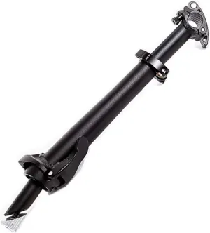 Left Folding Stem Aluminum Alloy 25.4mm×25.4mm Adjustable Stem with Teeth Folding Riser Stem Set Bicycle Accessories