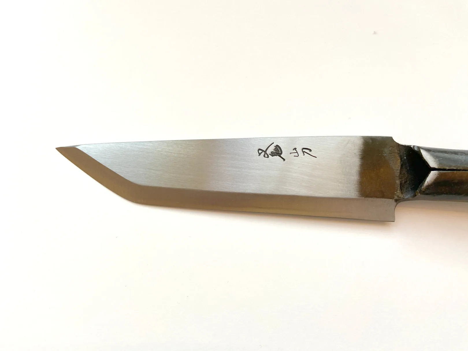 Left Hand MATAGI NAGASA Knife 180mm Blade Steel Handle (Fukuro Nagasa)