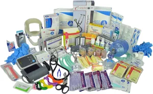 Lightning X Premium Stocked Tactical EMS/EMT Trauma First Aid Responder Medical Kit (Fill Kit Only - No Bag)