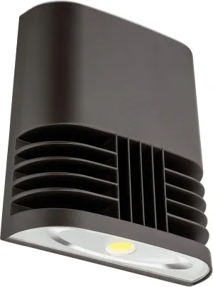 Lithonia Lighting 20W 40K M4 OLWX1 LED Wall Pack Luminaire, Dark Bronze