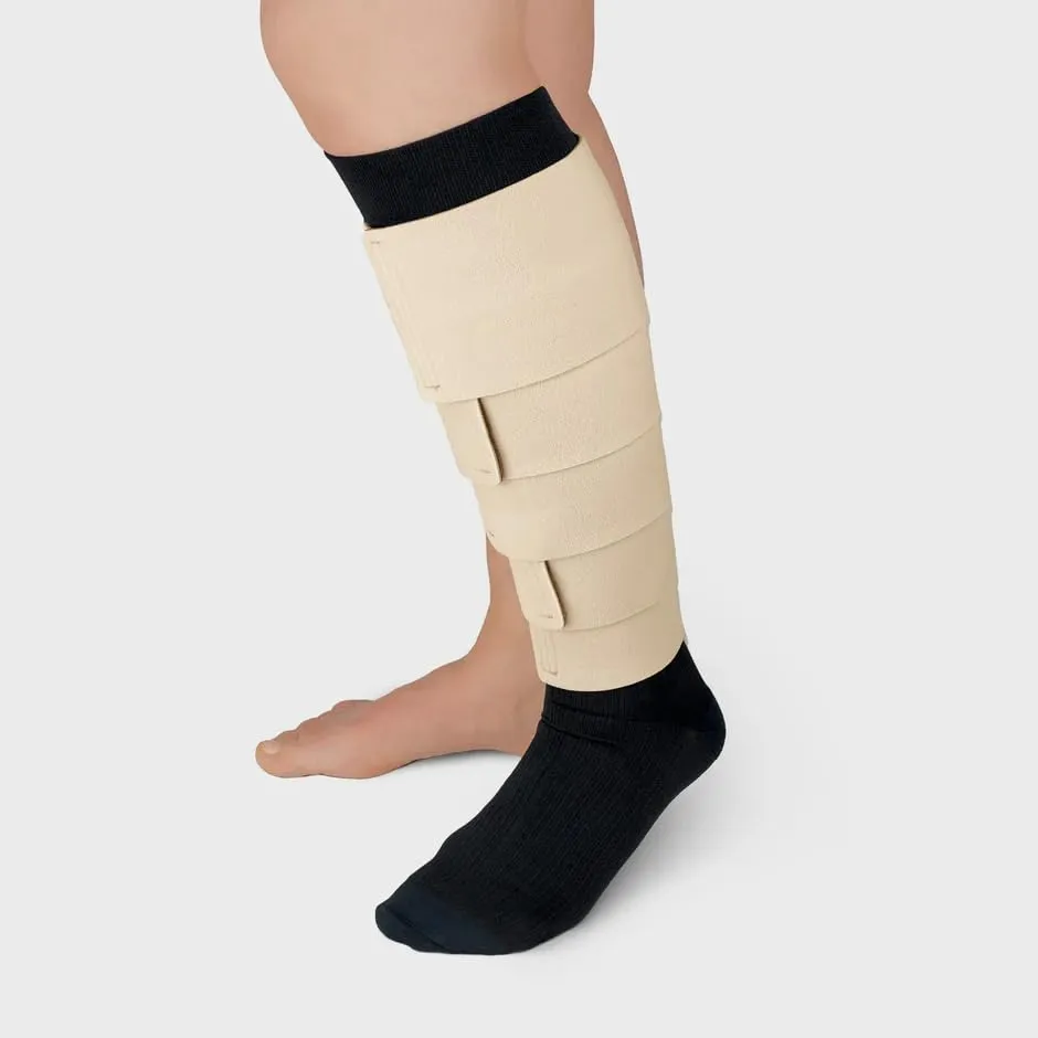 Lohmann ReadyWrap Fusion Leg Wrap Compression Kit, with Liner, Black (Regular Length, XX-Large)