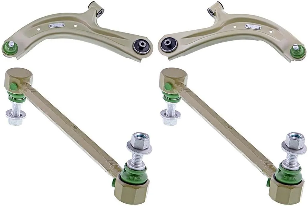 Lower Control Arm with Ball Joint - 4X Front Stabilizer Bar Links, Compatible AUTO DN for Nissan NV200 2013-2019 for Nissan Sentra 2013-2019 for Chevrolet City Express 2015-2018