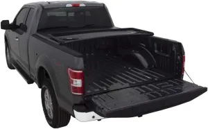 Lund Genesis Tri-Fold Soft Folding Truck Bed Tonneau Cover | 950194 | Fits 2014 - 2018, 19 Legacy/Limited Chevy/GMC Silverado/Sierra 8' 2" Bed (97.8")
