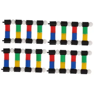 Luxshiny Molecular Models Kit DNA Double Helix Model for Science Education Research Boys and Girls Teaching Tool