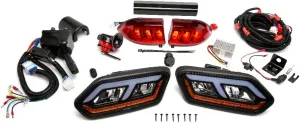 MADJAX Ultimate Plus LED Light Kit for Club Car Tempo Golf Cart Models | Automotive-Style, Street-Ready Kit | Compatible with 2018-Up Tempo Models
