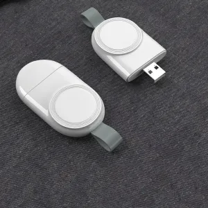 Magnetic iWatch USB Portable Wireless Charger