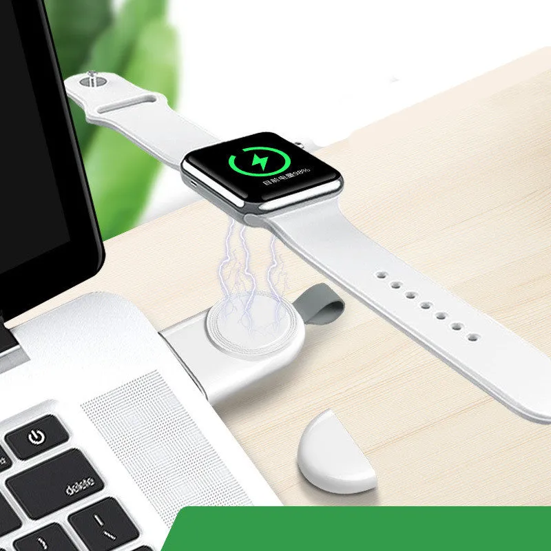 Magnetic iWatch USB Portable Wireless Charger
