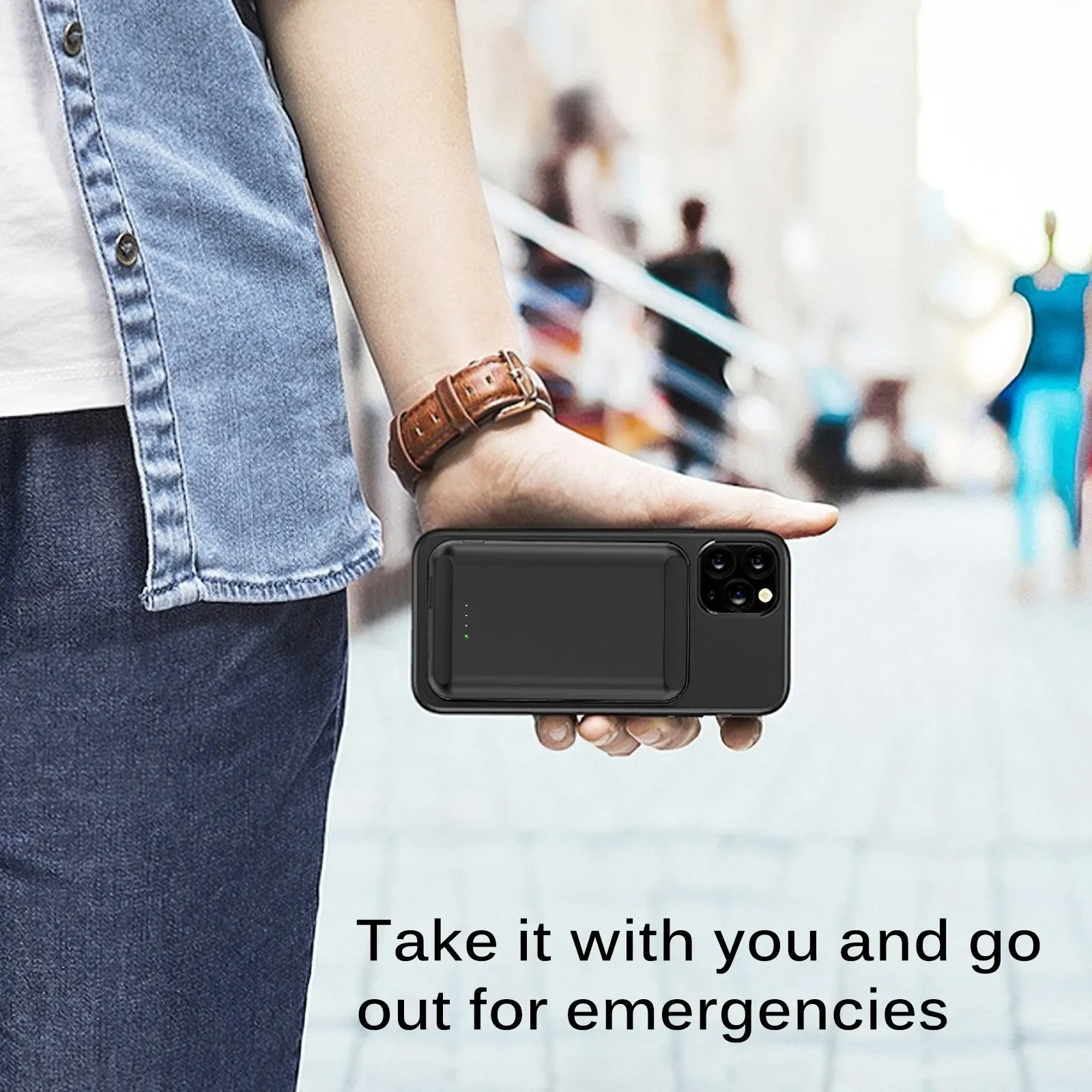 MagnetMate 5000mAh Portable Power Bank