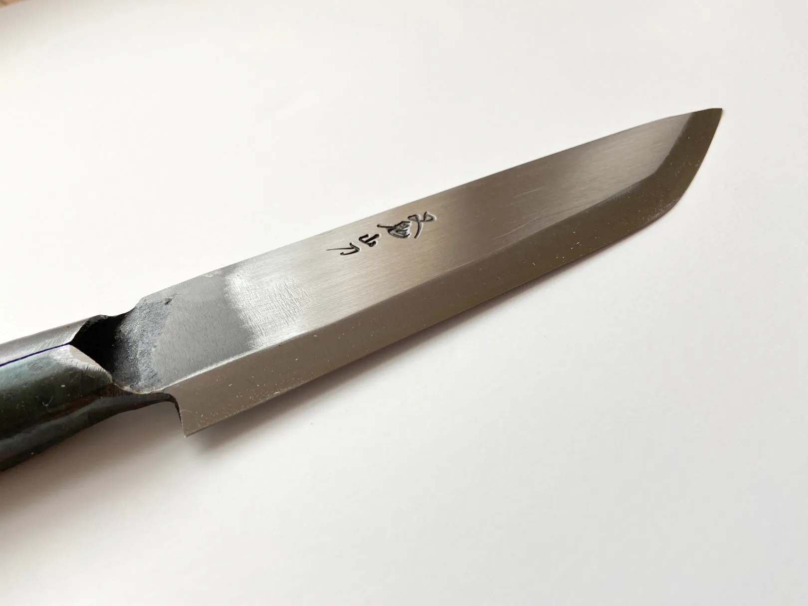 MATAGI NAGASA Knife 180mm Hand Forged Blade Steel Handle (Fukuro Nagasa)