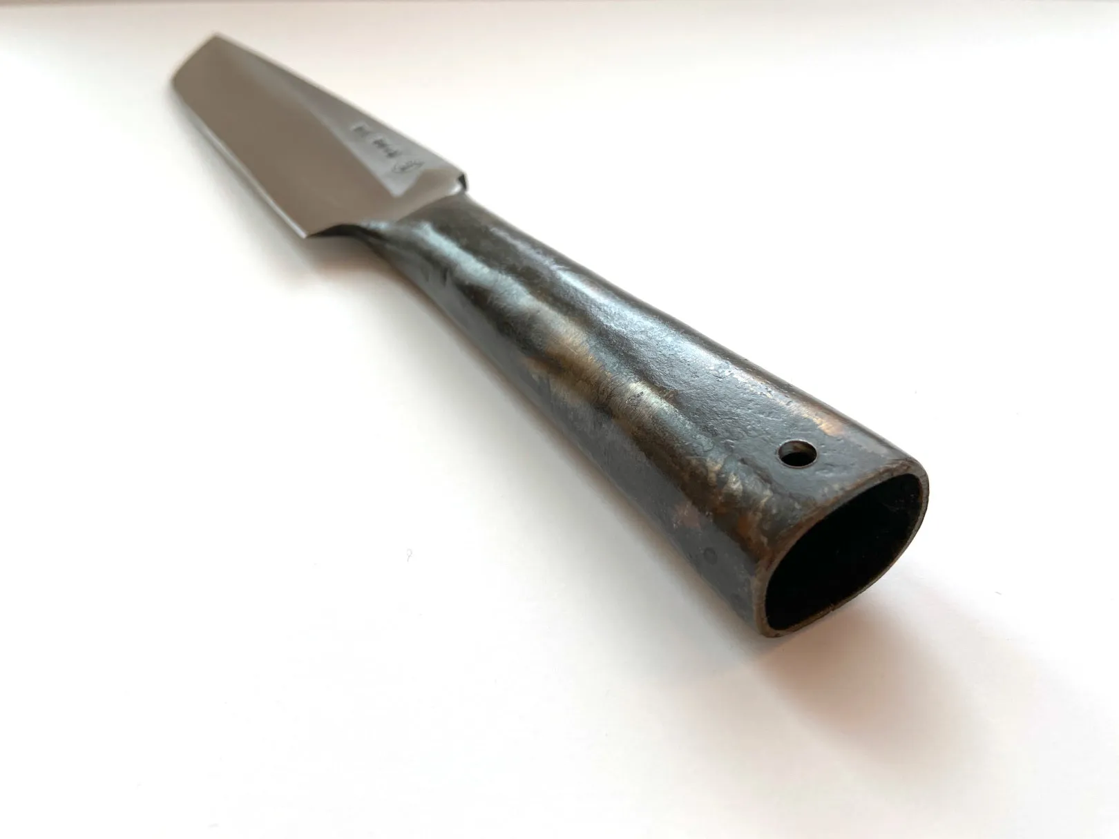MATAGI NAGASA Knife 210mm Hand Forged Blade Steel Handle (Fukuro Nagasa)