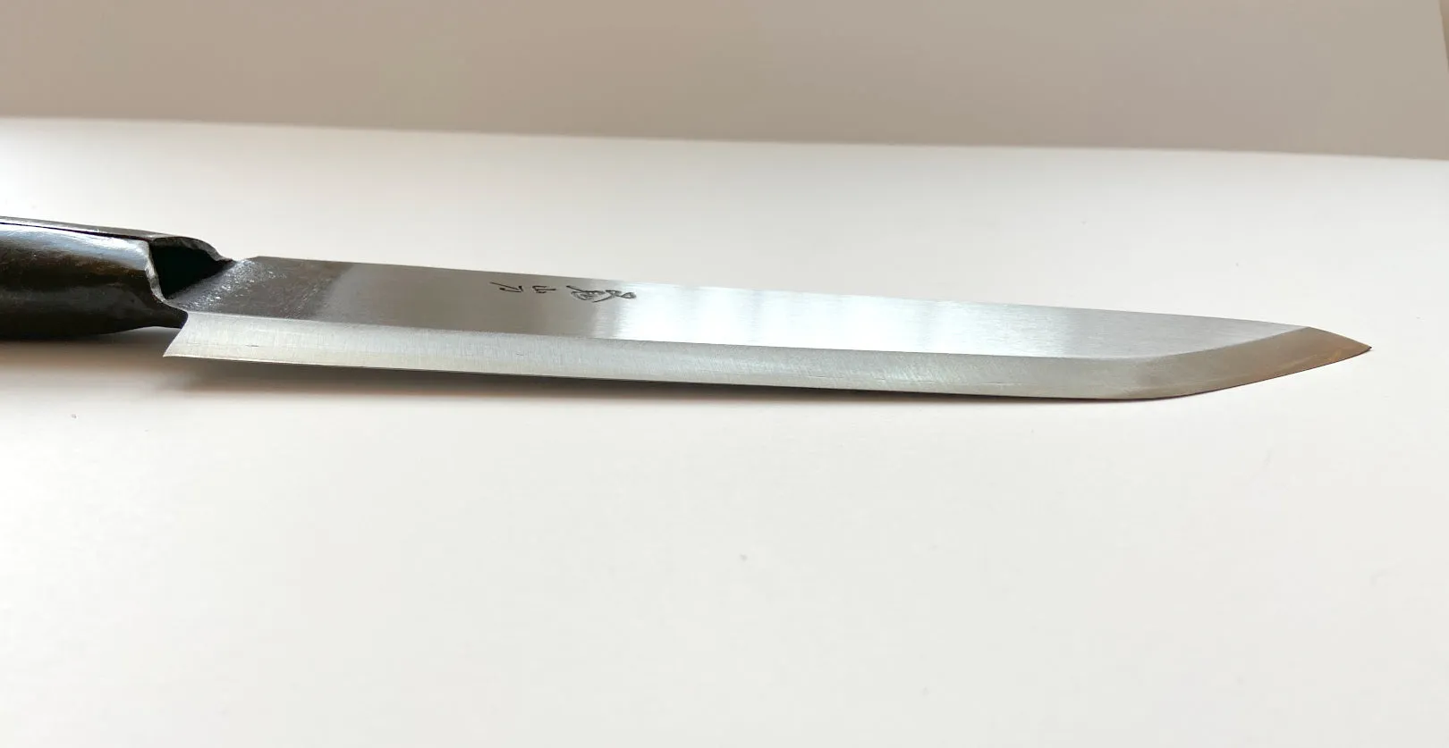 MATAGI NAGASA Knife 240mm Hand Forged Blade Steel Handle (Fukuro Nagasa)