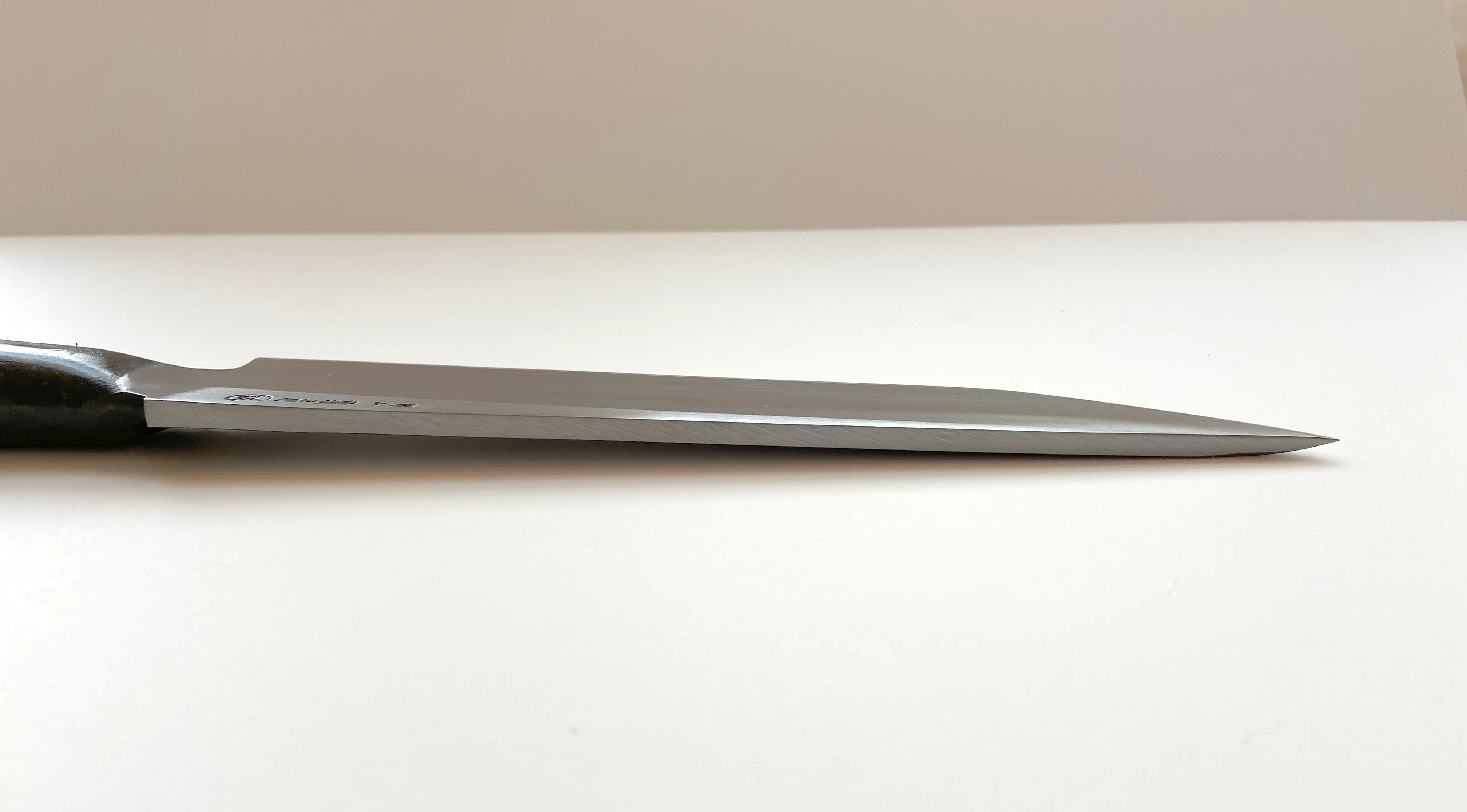 MATAGI NAGASA Knife 240mm Hand Forged Blade Steel Handle (Fukuro Nagasa)
