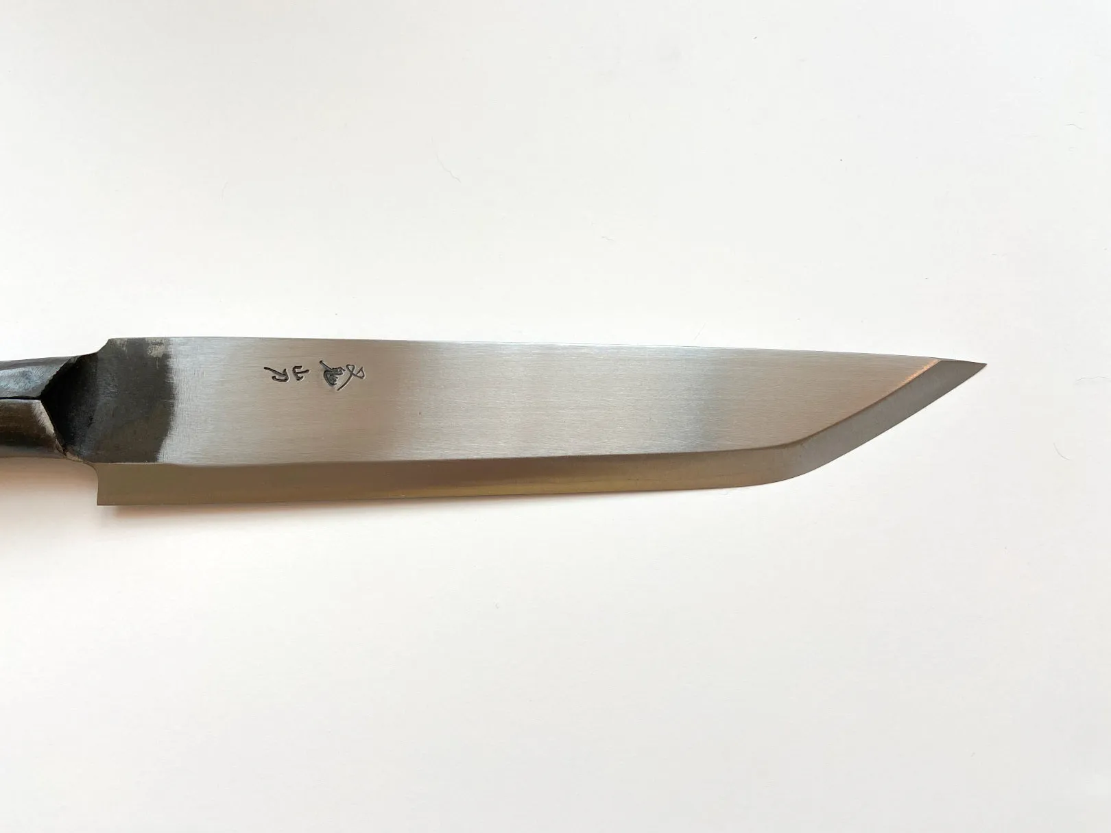 MATAGI NAGASA Knife 285mm Blade Steel Handle (Fukuro Nagasa) Forged Hunting Knife