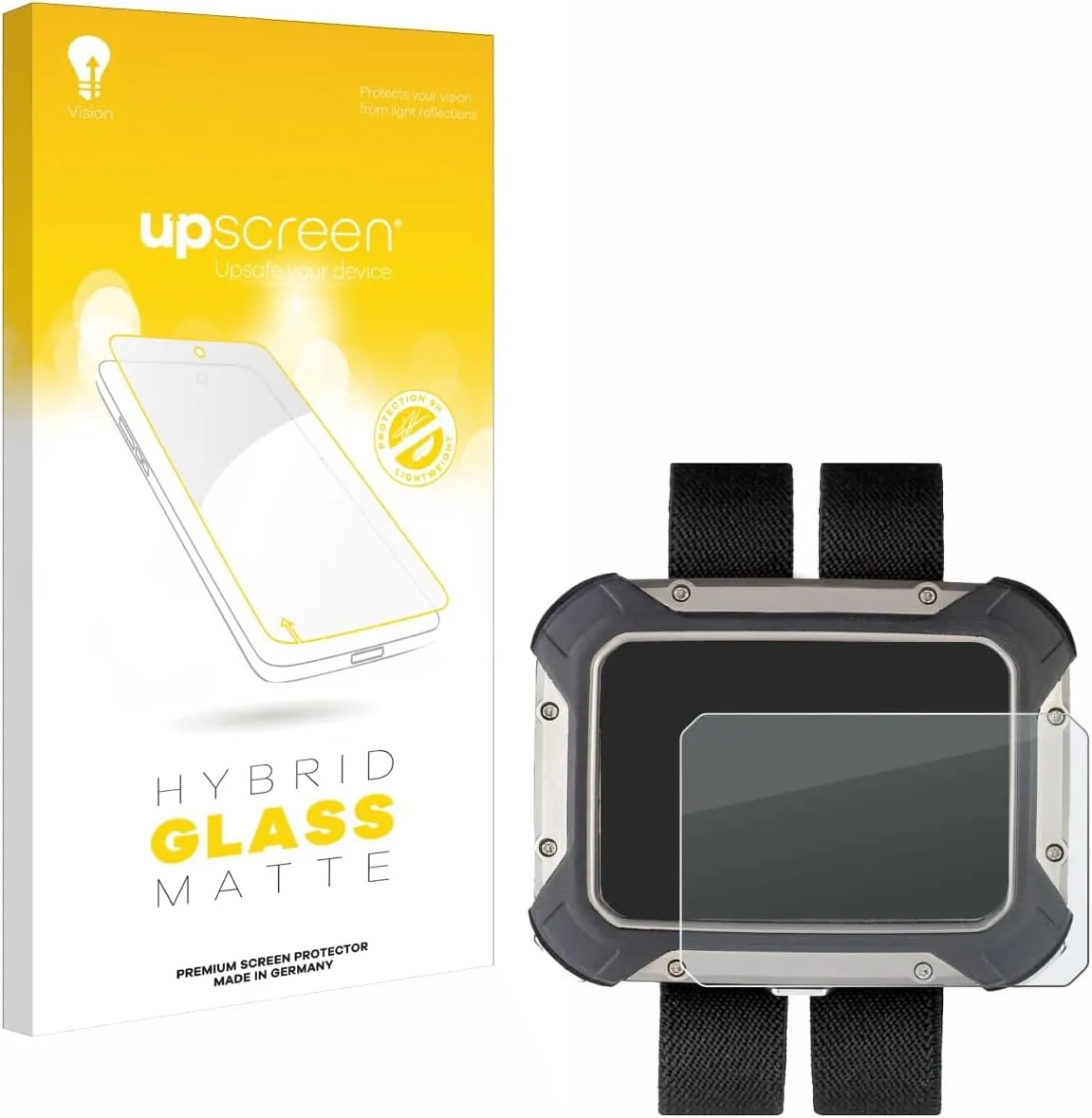 Matte Screen Protector Glass Film Compatible with Apeks DSX - Anti-Glare, Anti-Fingerprint, 9H Glass Protection