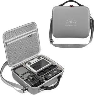 Mavic 3 Classic / Mavic 3 Carrying Case, Portable PU Leather Bag with Shoulder strap for DJI Mavic 3 Classic / Mavic 3 with DJI RC/RC-N1 and other accessories