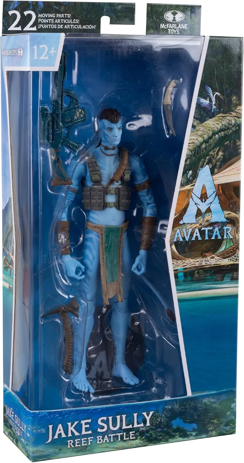 McFarlane Toys Avatar: The Way of Water - Jake Sully (Reef Battle)