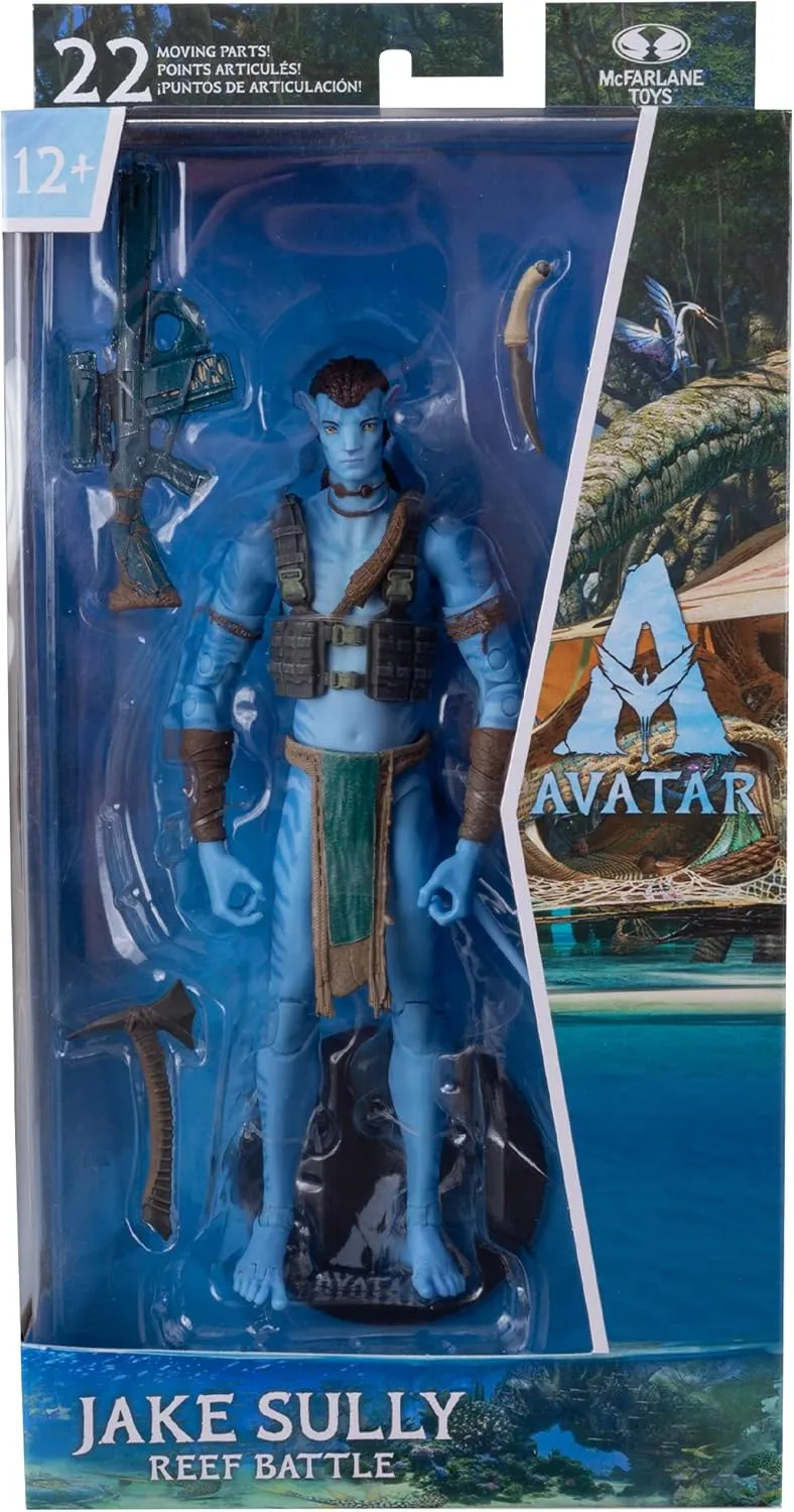 McFarlane Toys Avatar: The Way of Water - Jake Sully (Reef Battle)